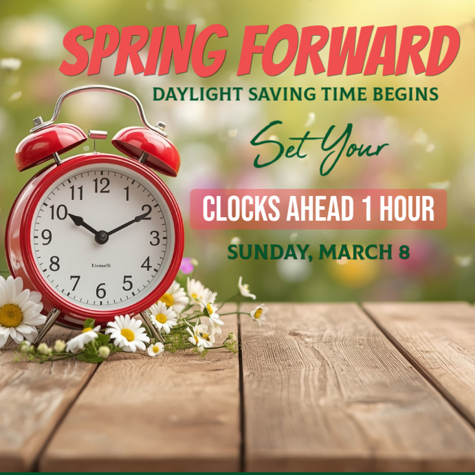 Copy of Daylight Saving Time Instagram Post | PosterMyWall