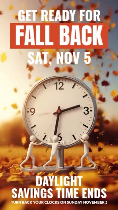Daylight Saving Time Instagram Story Template | PosterMyWall