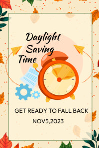 Daylight Saving Time Poster Template PosterMyWall