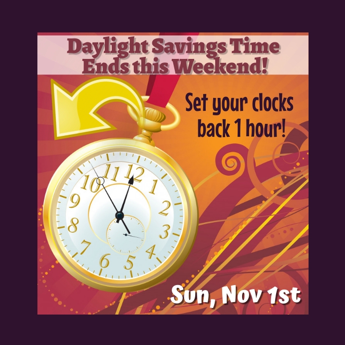 Copy of Daylight Savings PosterMyWall