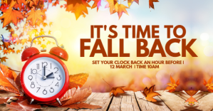 Daylight Saving Time Reminder Facebook Gedeelde Prent Template