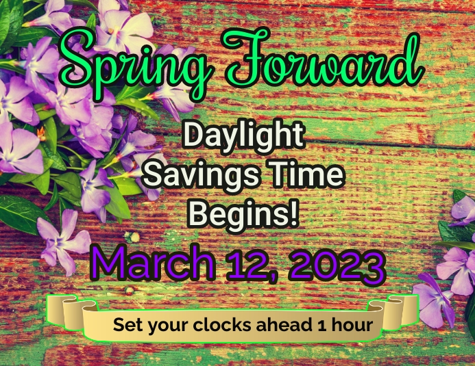 Copy of Daylight Savings Time | PosterMyWall