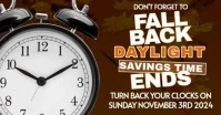 daylight savings time ends design template