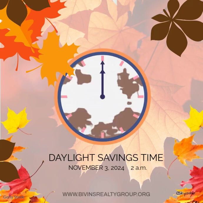 Plantilla de Daylight Savings Time Instagram Post | PosterMyWall