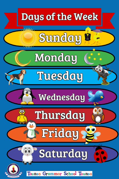 Copy Of Days Of The Week PosterMyWall copy-of-days-of-the-week-postermywall