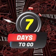 Days To Go Video Template Instagram Post