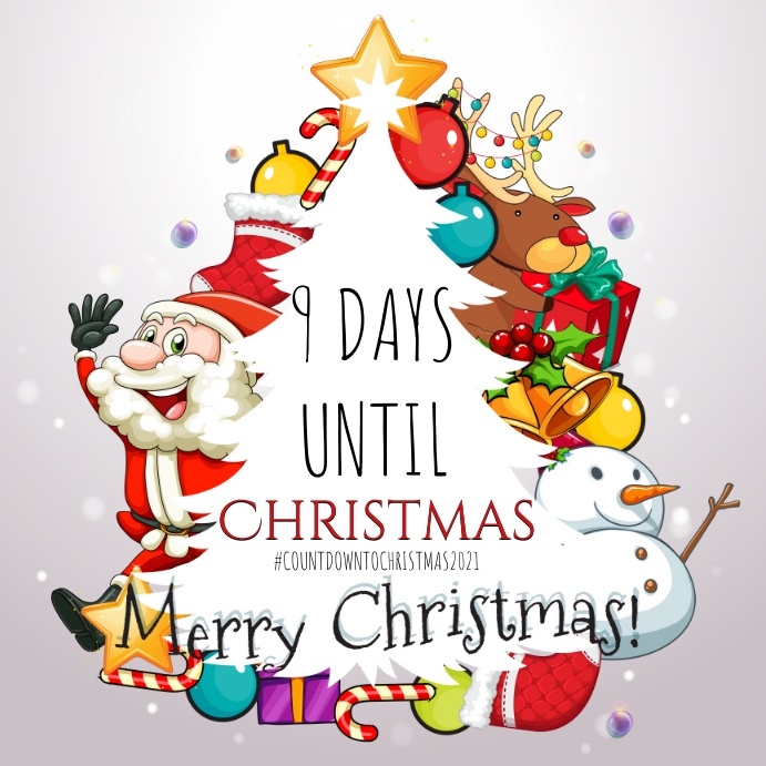 days until christmas countdown template | PosterMyWall days-until-christmas-countdown-template-postermywall