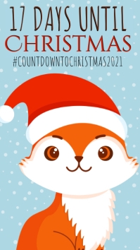 Days Until Christmas Countdown Template PosterMyWall
