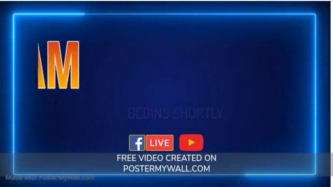 Live Stream Temptale Copy of LIVE STREAMING TEMPLATE | PosterMyWall