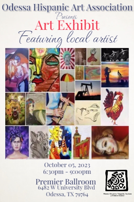 Copy of Hispanic Heritage Month art exhibit (1) | PosterMyWall