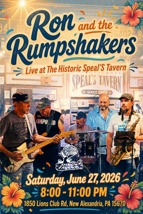 Ron and the RumpShakers live at Speal's Tavern