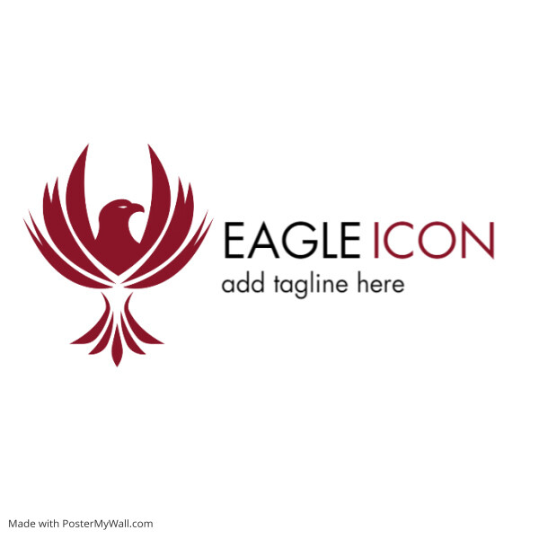 animal icon logo eagle