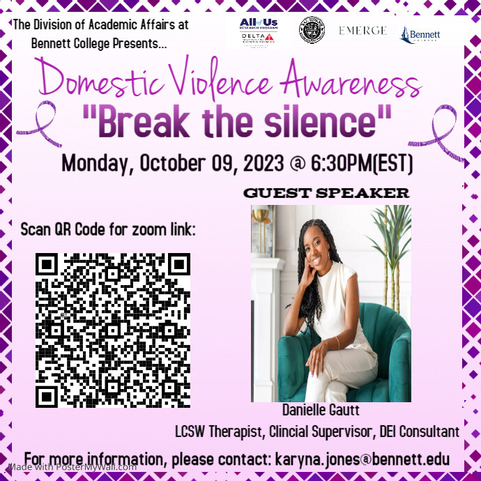 domestic violence awareness survivor luncheon event | PosterMyWall