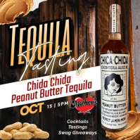 Chida Chida Peanut Butter Tequila Tasting