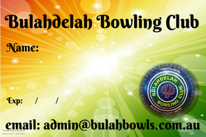 Membership Card Poster template