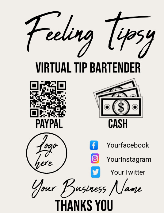 De Virtual Tip Jar Sign Template PosterMyWall de-virtual-tip-jar-sign-template-postermywall