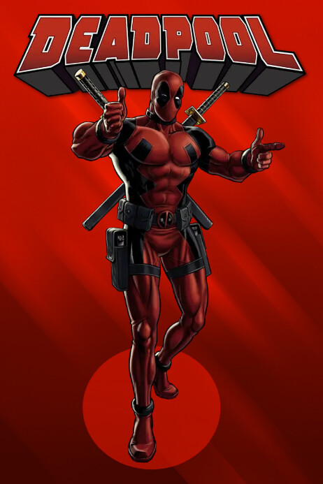 Copy of Deadpool poster marvel | PosterMyWall