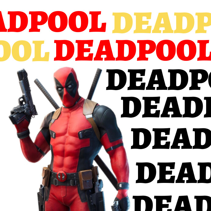 Deadpool wolverine Publicação no Instagram template
