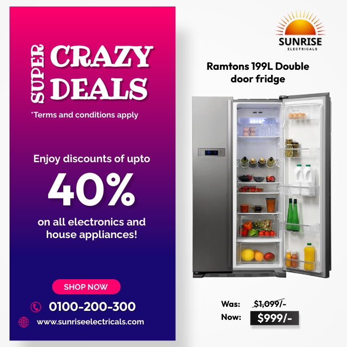 Dealears Posts deals Template | PosterMyWall