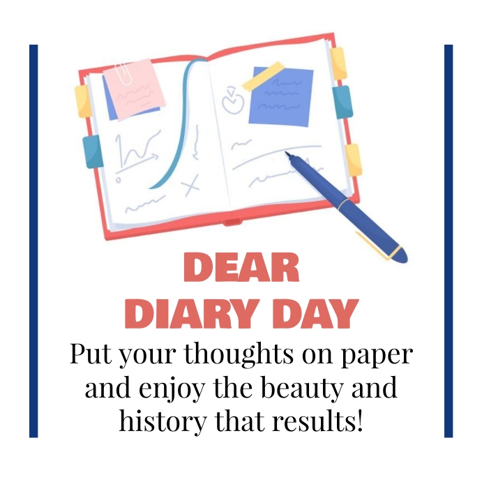 Dear Layout Dear Diary Clipart