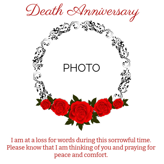 death anniversary 3 Template PosterMyWall