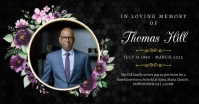DEATH ANNIVERSARY Facebook Shared Image template