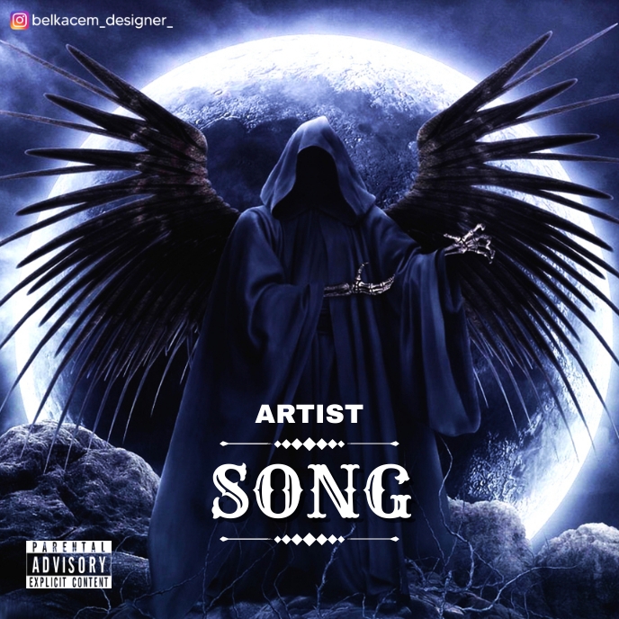 death cover art Template PosterMyWall