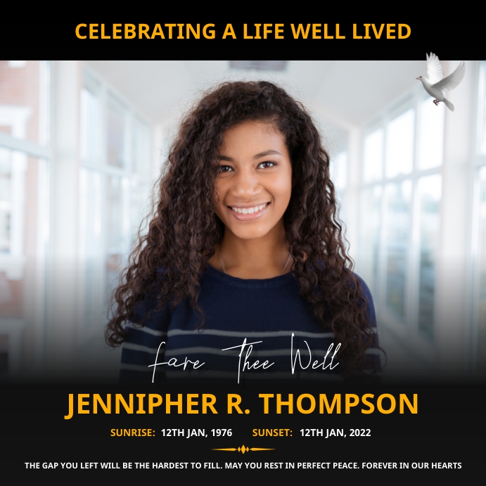 death Template | PosterMyWall