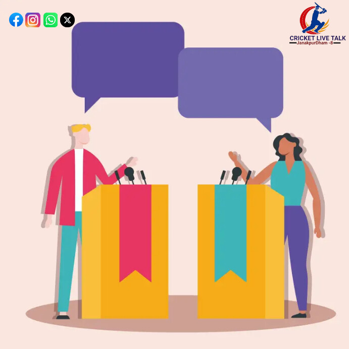 Debate Post Layout Debate Template | PosterMyWall