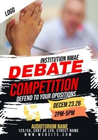 Debate Post Layout Debate Template | PosterMyWall