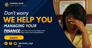 debt solving facebook advertising Facebook-annonce template