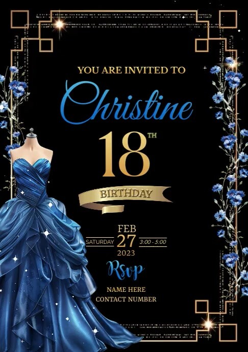 Layout Fpr 18 Roses 18th Birthday
