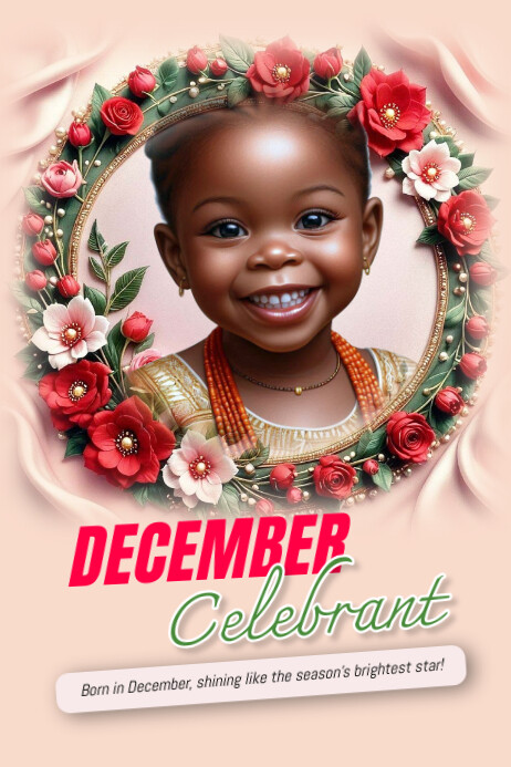 Plantilla de December | PosterMyWall