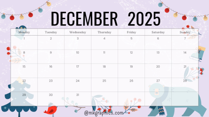 December Support Template December Template | PosterMyWall