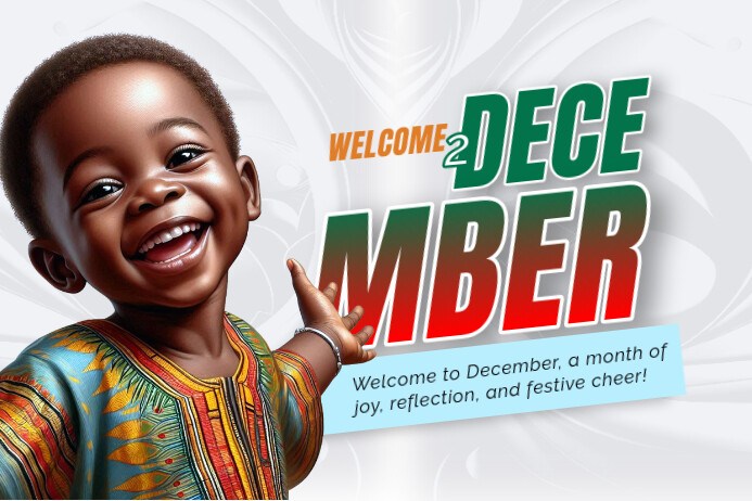 DECEMBER Template | PosterMyWall