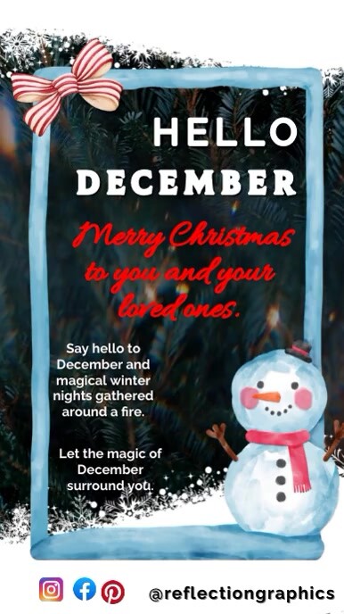 December design template | PosterMyWall