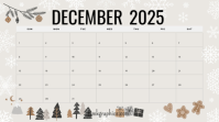 December Præsentation (16:9) template