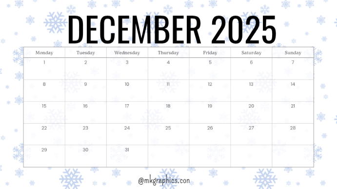 Modèle December | PosterMyWall