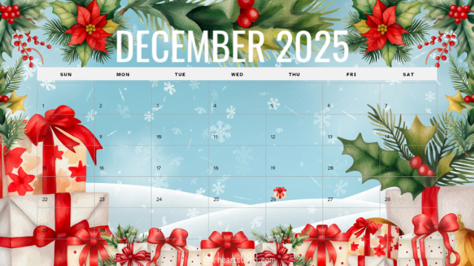 December Support Template December Template | PosterMyWall