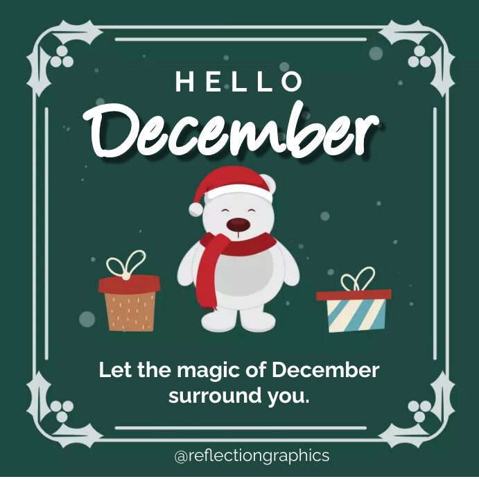 December design template | PosterMyWall
