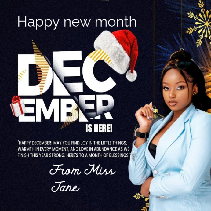 December Template | PosterMyWall