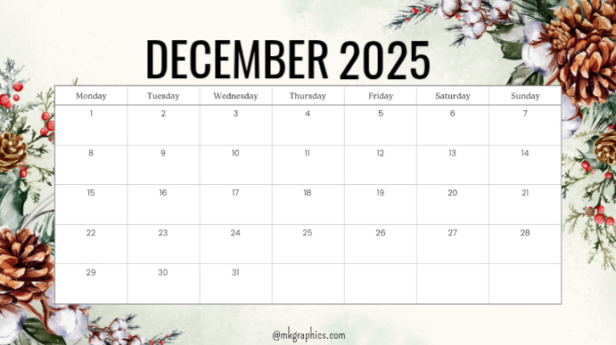 December Template | PosterMyWall