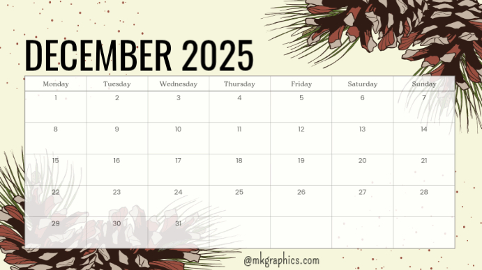 Modèle December | PosterMyWall