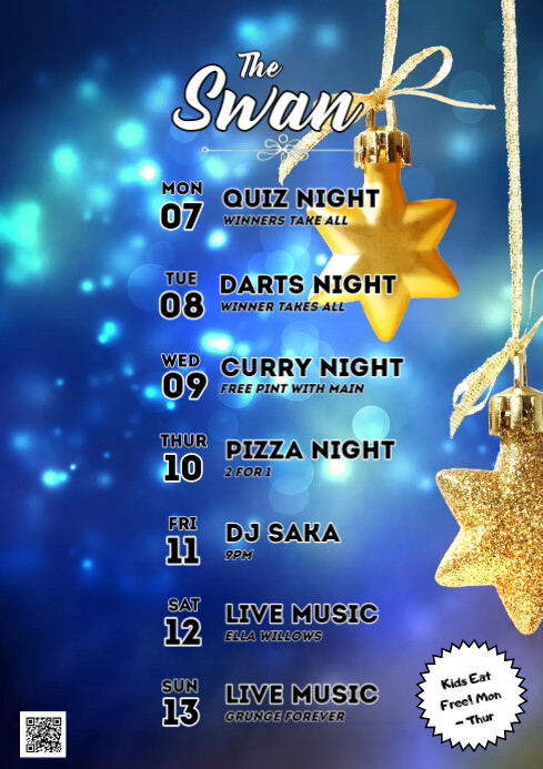 Copy of December Events - Christmas | PosterMyWall