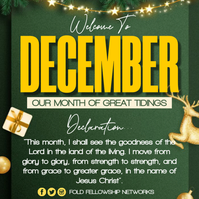 December flyer Template | PosterMyWall