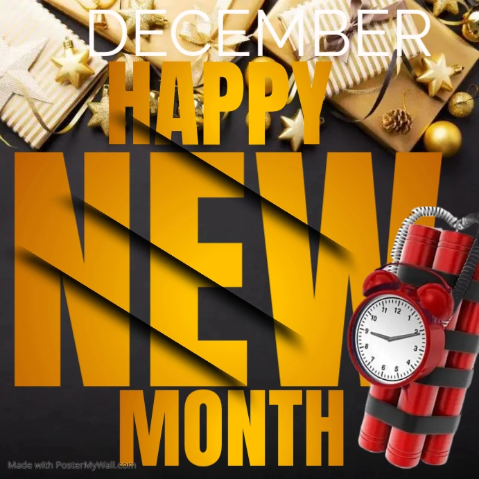 December graphic design Template | PosterMyWall