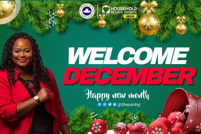 December new Month flyer Template | PosterMyWall