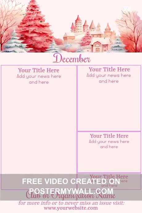 Copy of December Newsletter by Paula | PosterMyWall