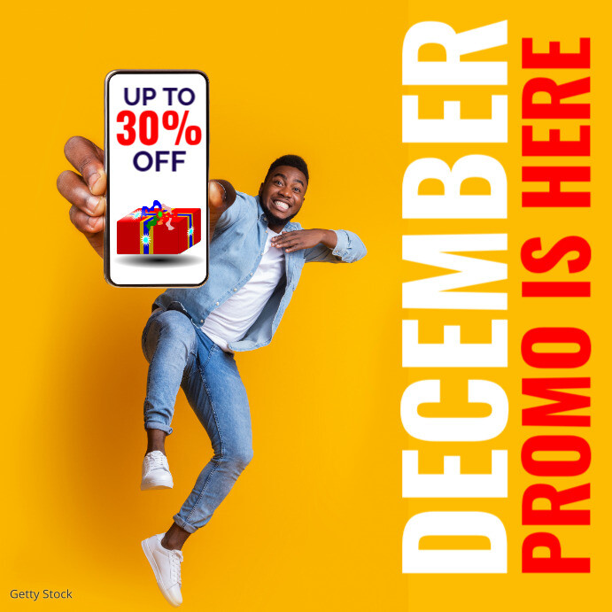 dECEMBER PROMO FLYER Template | PosterMyWall