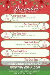 150,490+ free december events template Customizable Design Templates ...
